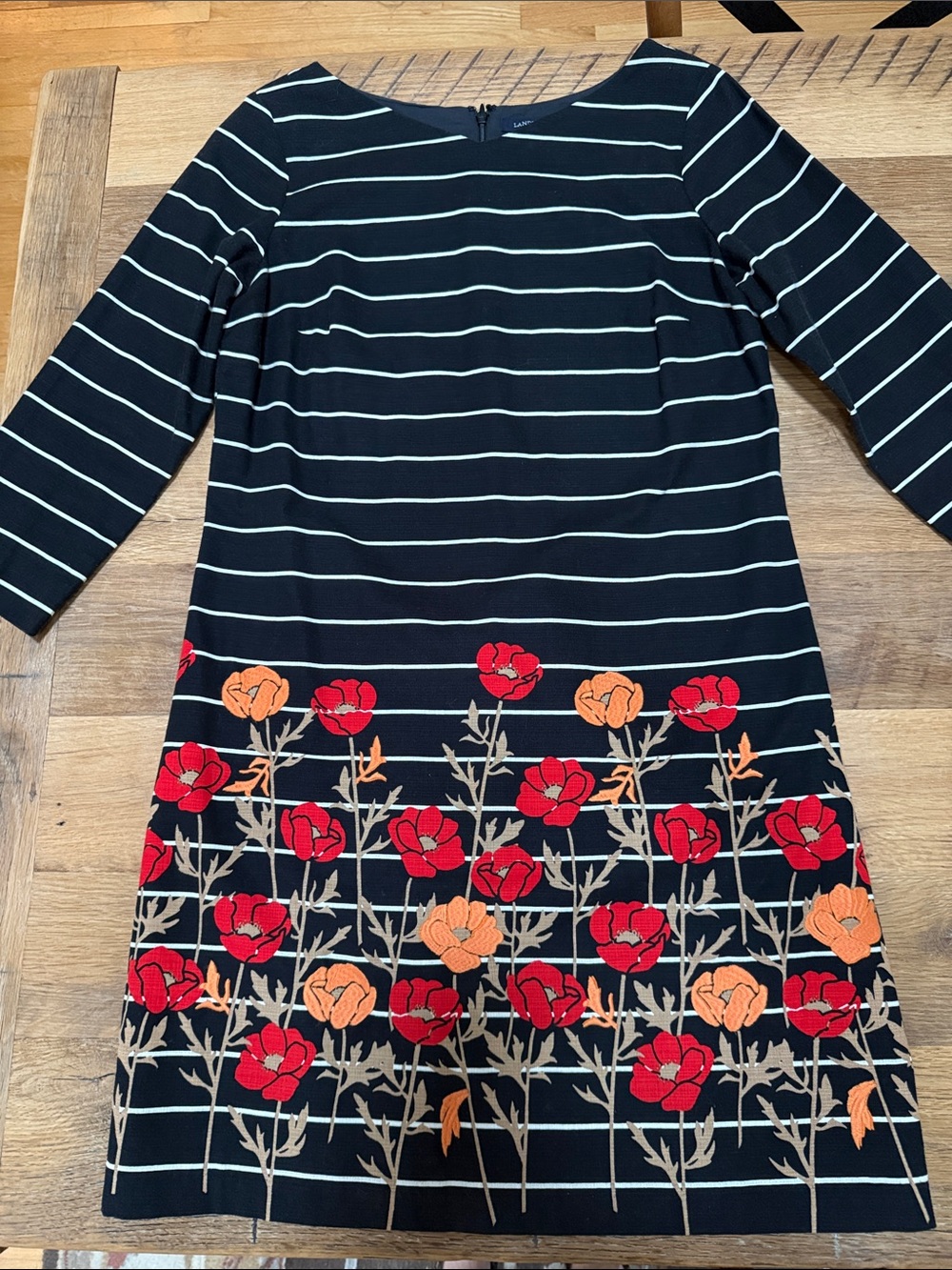 Lands End Shift Dress - Size 8